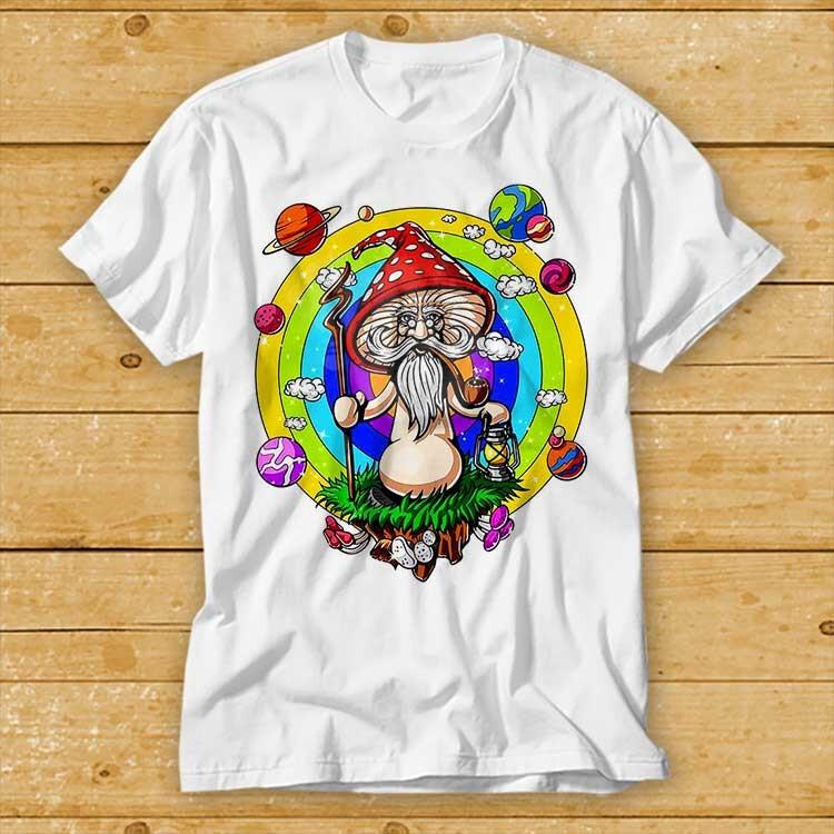 Rainbow Buddha T Shirt Yoga Unisex T-Shirt M