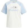 Adidas Originals X Disney Dalmatian Raglan T-Shirt Fashion Comfortable Sport Soft Short Sleeve Women Tops KG6698