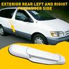1x Rear Left or Right Sliding Door Handle 1998-2003 for Toyota Sienna White