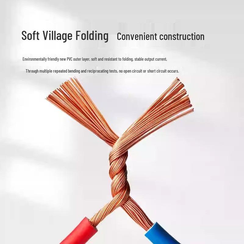 Jianbao ZC-BVR Copper Core Stranded Wire 1.5/2.5/4/6 Sq. Engineering Home Decoration Cable