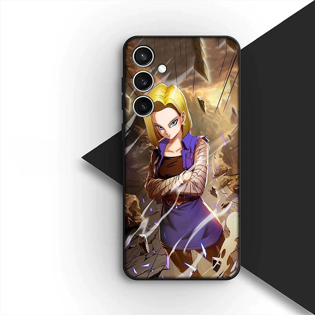 

Android 18 Dragon Goku Ball Z Silicone Cover for Huawei P30 P20 Mate 20 Lite Pro Y9 Y7 Y6P Y7A 2019 Y9A P Smart Coque Phone Case Huawei Y9 (2019)
