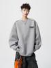 Men's American Heavyweight Crewneck Hoodie 2025: Trendy, Loose-Fit Casual Long Sleeve for Autumn/Winter