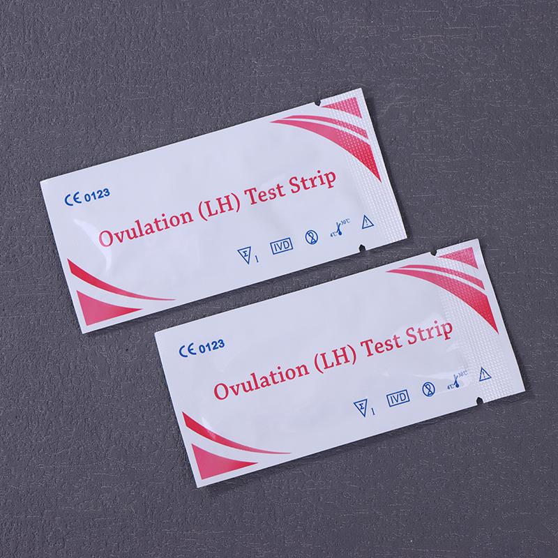 20Pcs Lh Ovulation Tests Over 99% Accuracy Test Kit Household Strips Urine Test Strips Pregnancy Ovulation Lh Test Strip