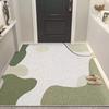 Washable  PVC Door Mat Non-Slip Dirt Resistant Extra Large Entrance Rug for Hallway Home Decor