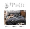 Minimalist Antibacterial Duvet and Sheet Set - Dorm Three-Piece