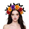 Exaggerated Halloween Hair Hoop Halloween Decor Gothic Flower Hairband  Haunted House