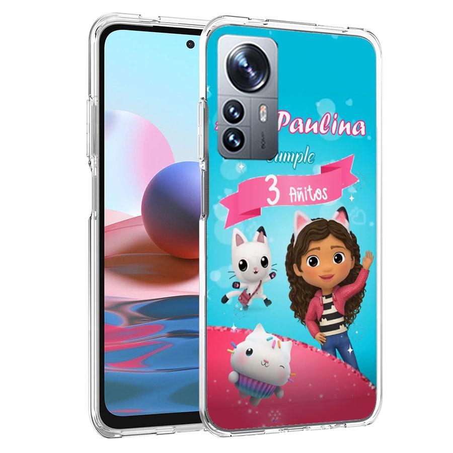 Cartoon Gabbys Dollhouse Phone Case For Redmi Note 15 Pro 5G 14 13 12 Pro Plus 11 11T 11E 11S 10 Pro 10S 9 9S Cover Cell Clear w