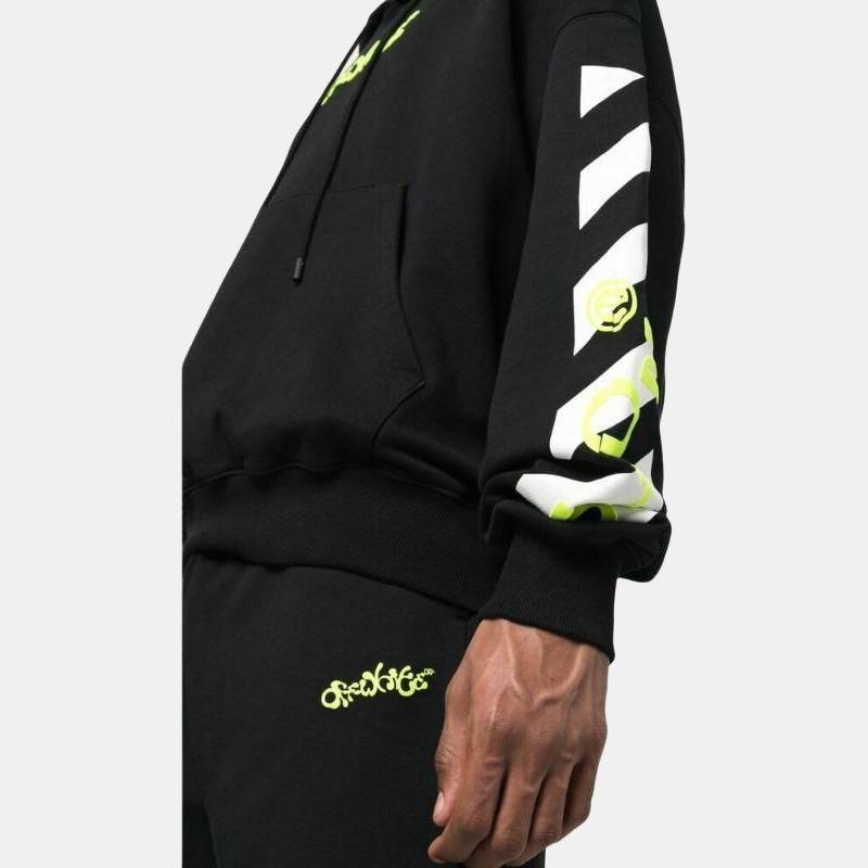 Off-White Diag Arrows-Logo Hoodie Men's OMBB110S23FLE0021050