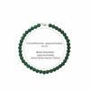 Glas Grüne Perlen Halskette 4 6 8 10mm Schlüsselbein Kette Neue Choker Halskette Damen