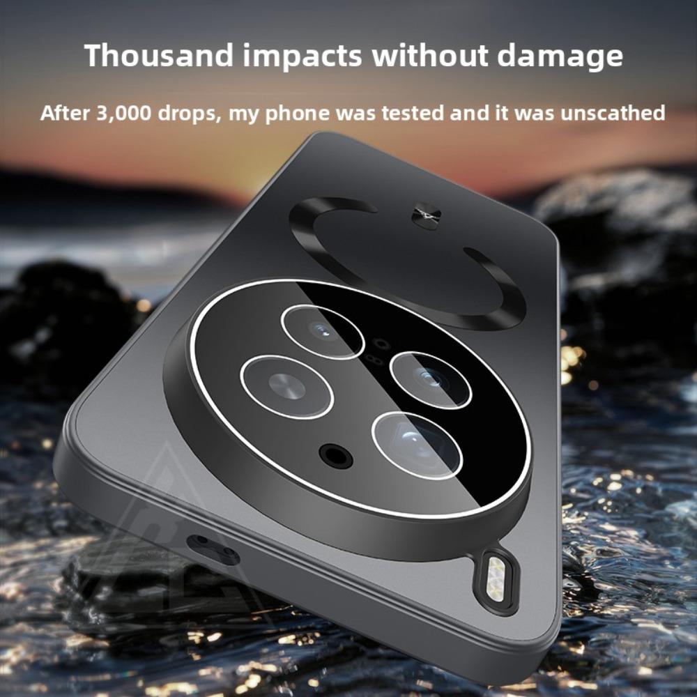For VIVO X300 Pro Case Hard PC Matte Magnetic Wireless Charging Lens Protective Back Cover For VIVO X300 Pro Phone Shell