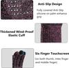Winter Touchscreen Gloves for Men Women Upgraded Thermal Warm Knit Glove Outdoor Cycling Sports Plush Gloves for Running Driving