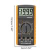 Digital Multimeter Automatic Professional Counts Auto AC/DC Votage Tester Ohm Current Ammeter Detector Tool