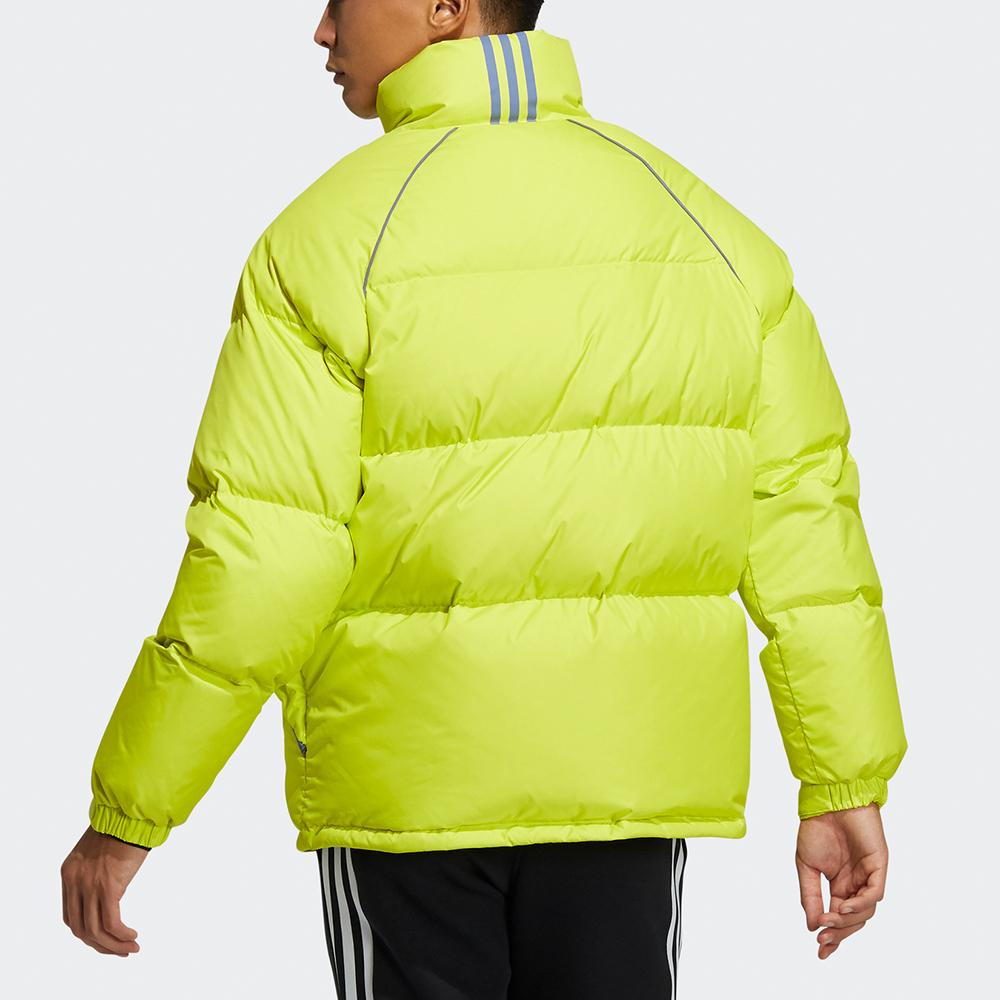 Adidas Down Jacket Winter Men's Green Yellow (Unisex) Down Jackets H20752