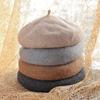 New Women's Wool Felt Beret: Autumn/Winter Warm Painter Pumpkin Hat.