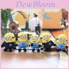 Authentic Despicable Me Minions Plush Keychain Soft Short Plush Toy Gift 12 Cm