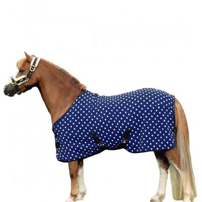 Supreme Products Standard-Neck Dotted Horse Fleece Rug