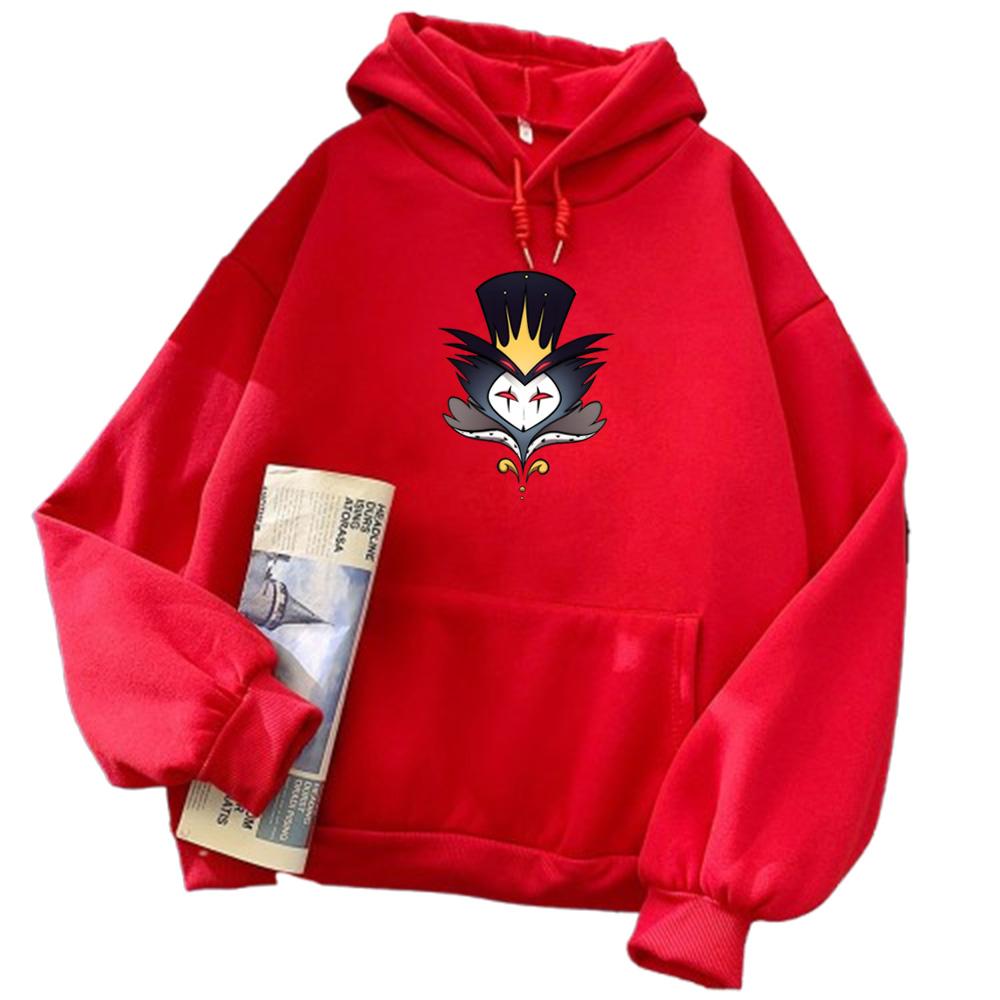 Helluva Boss Hoodies Stolas Sweatshirts Anime Men Woman Hoodie Adult Comics Printing Fleece Pullovers Winter Clothing