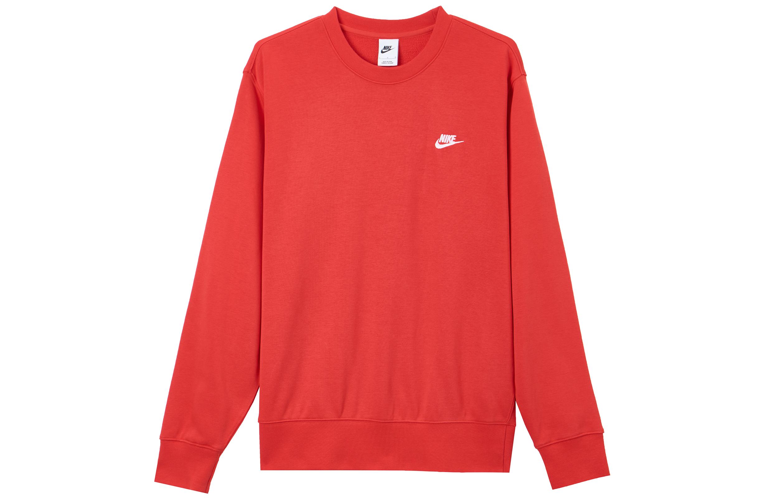 Nike Club Sweatshirt Men s University Red/White FN3889-657 L