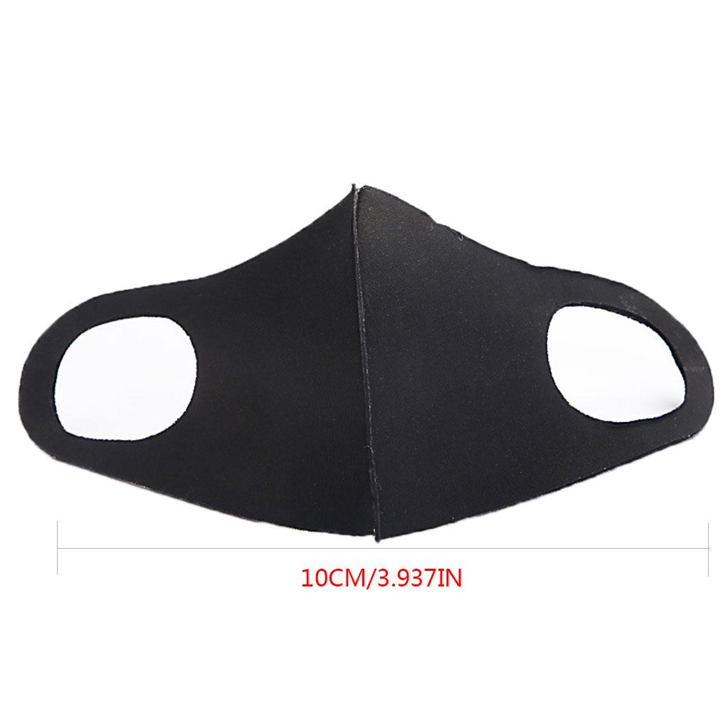 3-Layer Sponge Mask Anti-dust Anti-saliva Mouth-mask Reusable Unisex Mouth Pink