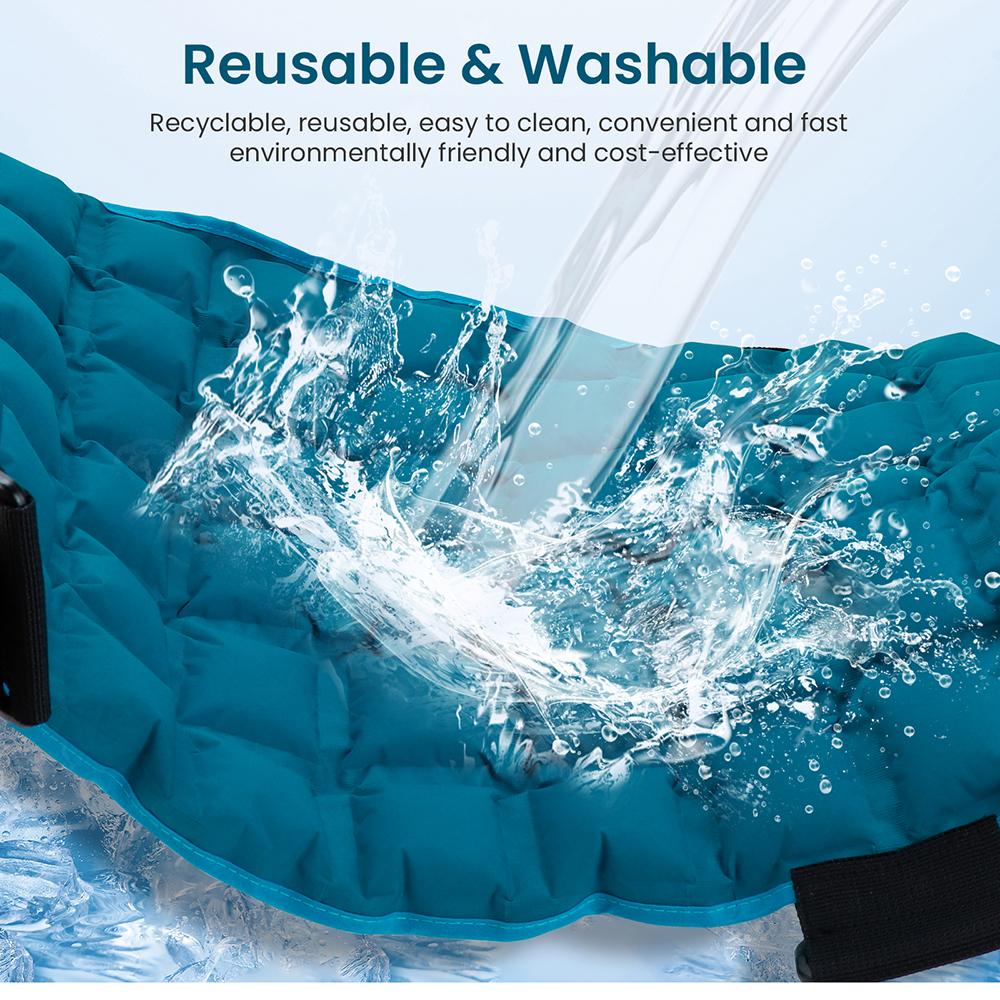 Multi-functional Ice Pack Washable Body Ice Pack Hot & Ice Pads Waist Back Shoulders Calves Arms Knees Cooling Mat Relieve Pain