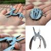 Multifunctional Folding Pliers Portable Multifunctional Turtles Back Pliers Pocket MultiTool With Sheath for Camping