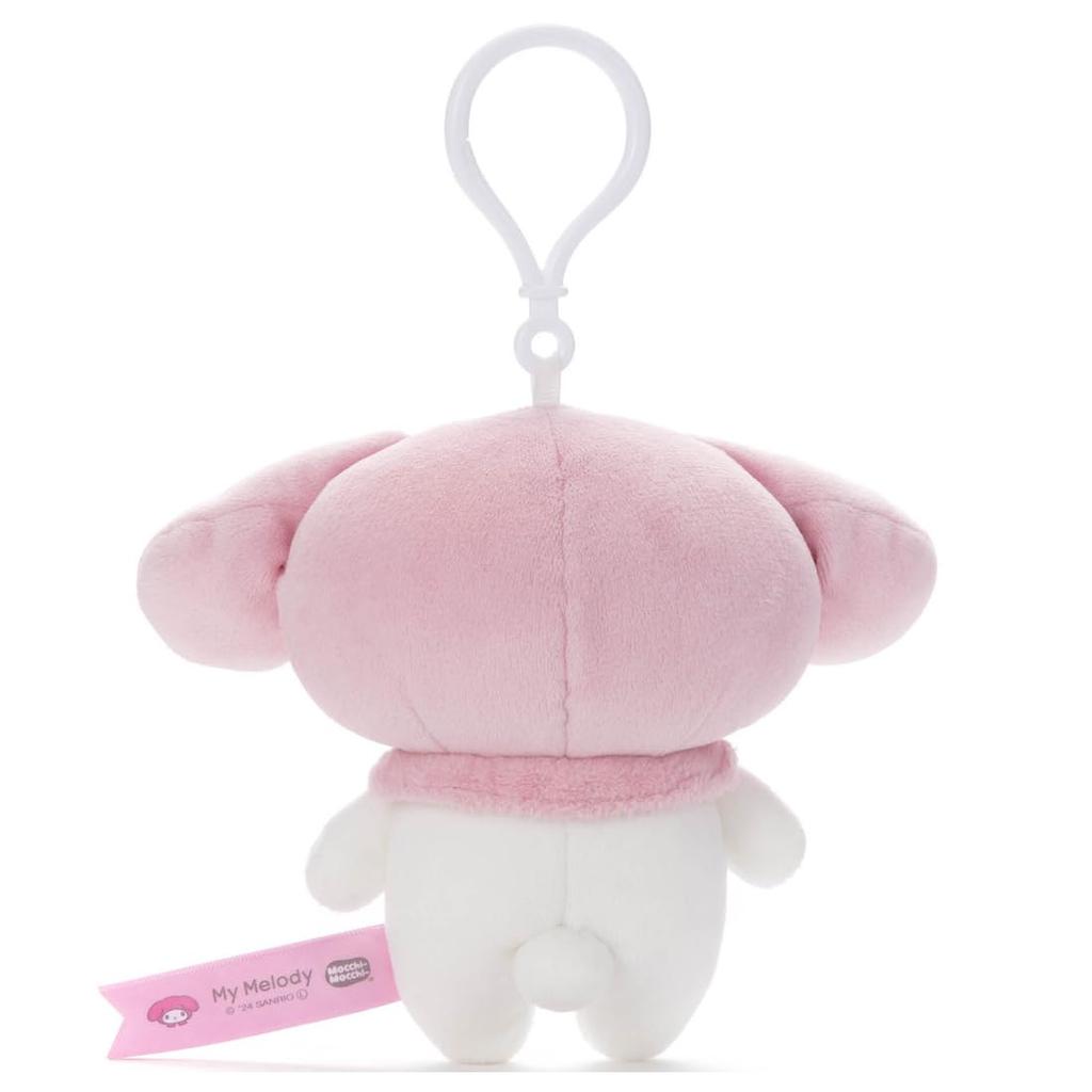 Sanrio Characters Mocchi-Mocchi- Plush Mascot My Melody, Approximately 12cm Tall