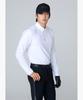 Descente Golf Signature Jacquard Y-Collare Long Sleeve Tee (Dq32Mftl83)