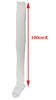 Loose 100cm Plain School Cosplay Socks Socks, Long, White, Socks,