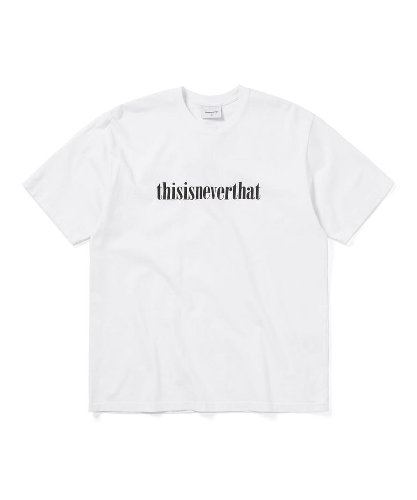 THISISNEVERTHAT Onyx Logo Tee White