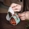 Flower Plush Tea Set Protective Cover Bump-proof Anti-Drop Tea Pot and Cup Holder Chinese Style Tea Accessories Protection