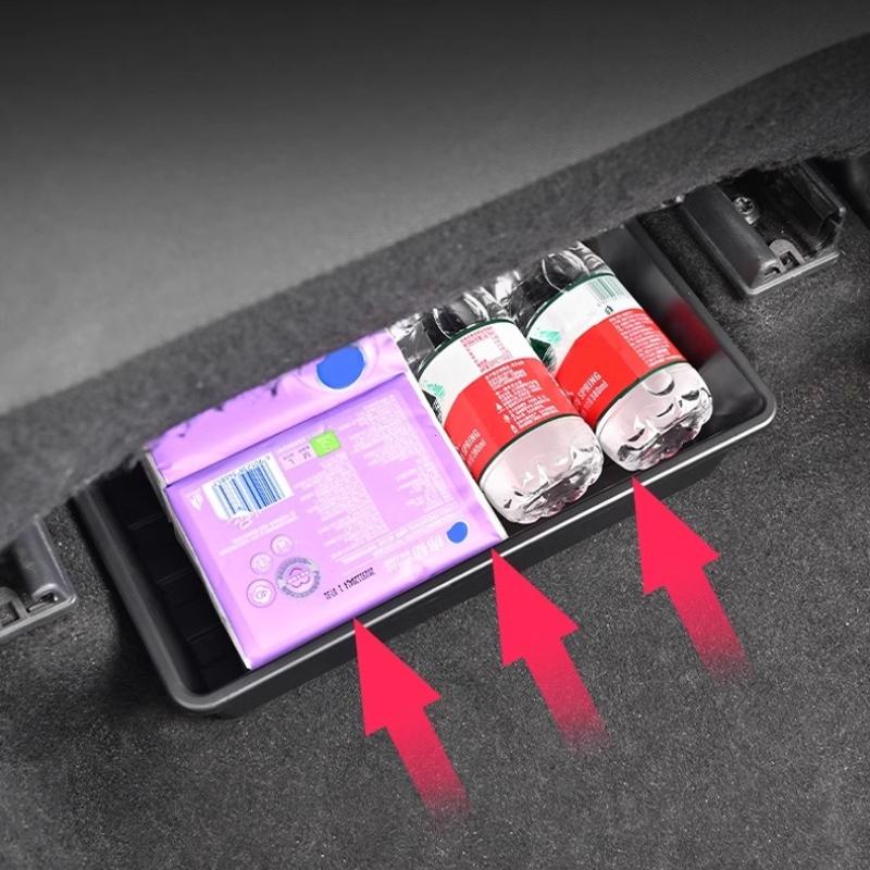 Car Under Seat Storage Box for Toyota For RAV4 2020-2025 2026 TPE Underseat Storage Box Organizer Trays Auto Accessories