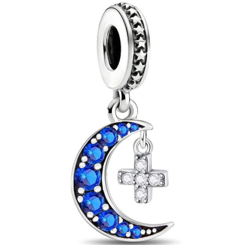 Copper Cross Angel Devil'S Eye Series Charms Beads Fit Diy Bracelet Bangle Making Gift Of High Quality Jewelry