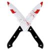 Halloween Bloody Knife Prop - Realistic Fake Plastic Knife For Horror Costumes, Scary Party Accessories & Haunted House Decor