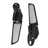 2PCS Motorcycle Mirrors Modified Wind Wing Adjustable Rotating Rearview Mirror For Honda CBR650 CBR600RR For YAMAHA ForKawasaki