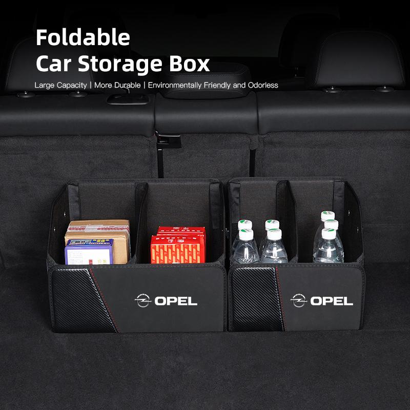 Folding Car Trunk Organizer Box Storage Bag Tools Tidying For Opel Corsa D Astra Insignia Mokka Adam Combo OPC Vauxhall Vectra H