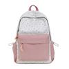 Schoolbag new Japanese ins wind backpack women's fresh and sweet girl schoolbag middle school student light commuter backpack