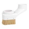 Spindle Dust Boot Shoe 80mm CNC Spindle Motor Double Door Brush Dust Cover Cleaner Engraving Milling Machine