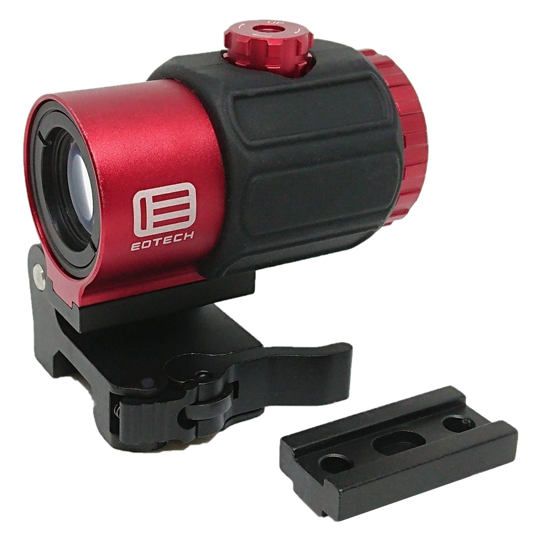 

Лупа типу EO G43 Справжня репліка з гравіюванням, червона EXPS G33 STS Mount 3x Magnifire Booster Scope G43 [AERITH BLACK] (Червоний РД)