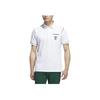 Adidas Originals X Bogey Boys Collaboration SS23 Brand Logo Pocket Button Short Sleeve Polo Shirt Men Polo Shirts White IB2942