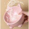 Creative Ceramic Drinking Water Food Bowls, Anti Overturning Neck Protection, Large caliber, Cute Cat Bowl, Pets Supplies, 1Pc