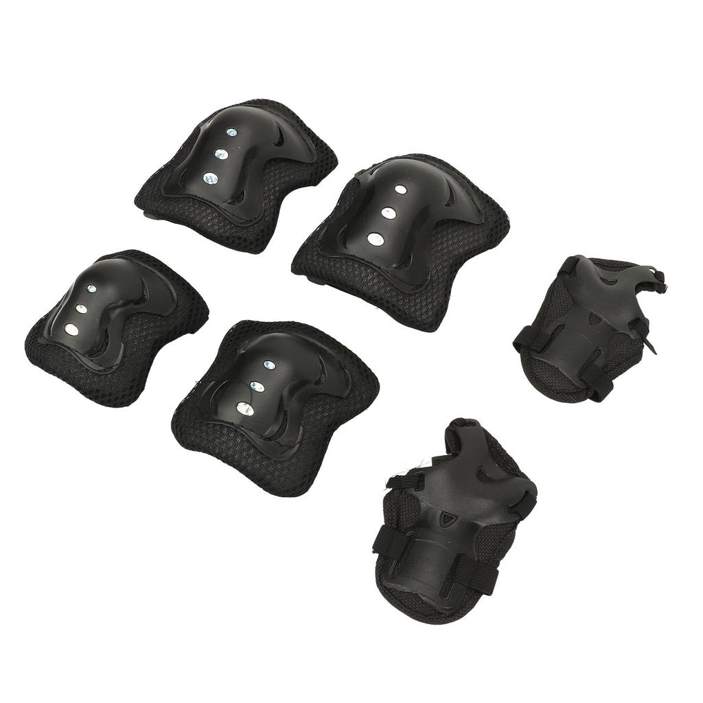 Kids Roller Skating Knee Elbow Pads Soft Sponge Breathable Cycling Protective Gear Set for