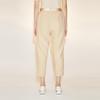 Less Silk Blend Tapered Cropped Pants