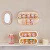 Acryl Blinde Doos Poppen Display Rek Actiefiguren Opbergdoos Wandmontage Magnetische Zuiging Figuren Vitrine Stofdichte Organizer