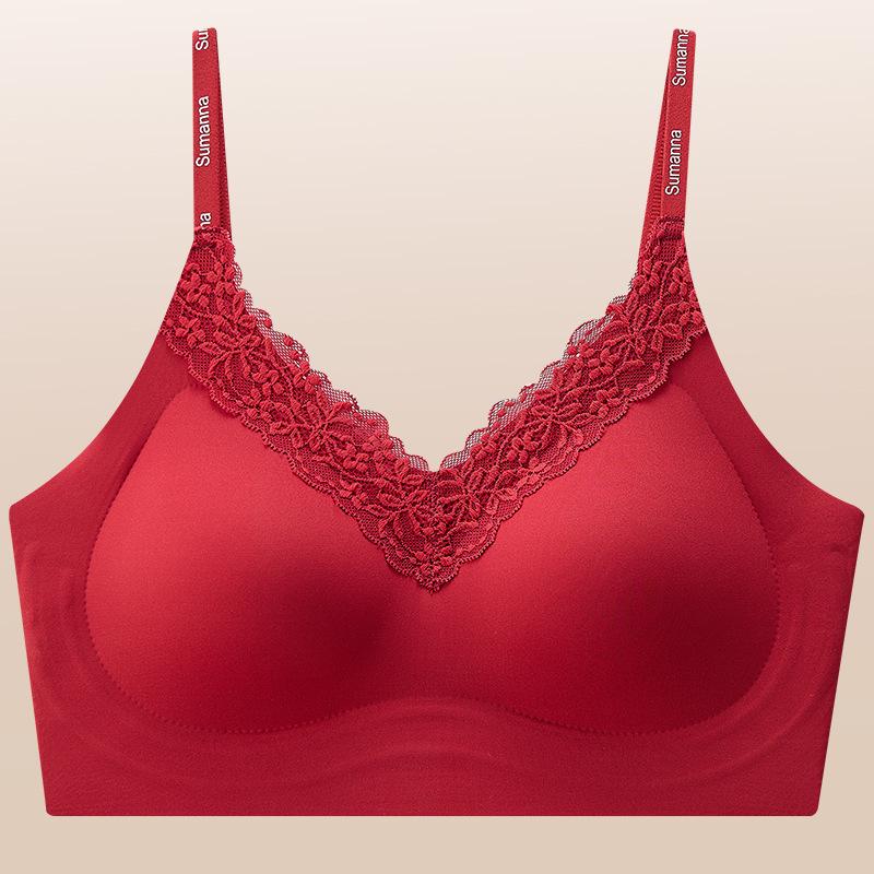 

Кружевной гелевый клей Кроссбэк Женский ударопрочный бюстгальтер - Поддерживающий, стильный и тонкий, с боковым сбором жира L (fits 90-125 lbs)