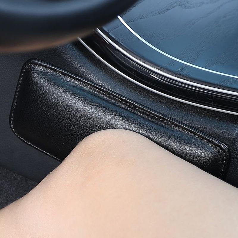 Universal Car Leg Cushion Pad Car Door Armrest Elbow Support Pad Leather Handrest Support Pillow Elbow Rest Pad Car Accessories