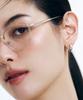 Tirrlirr Duet Moon Silver Earrings Teesvw06707M