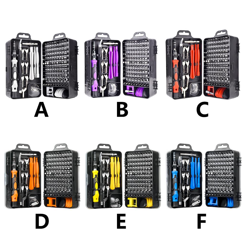 135 Pieces/set of Screwdriver Bit Set 135 In 1 Wrench Socket Set Portable Mobile Phone Watch Repair Tool
