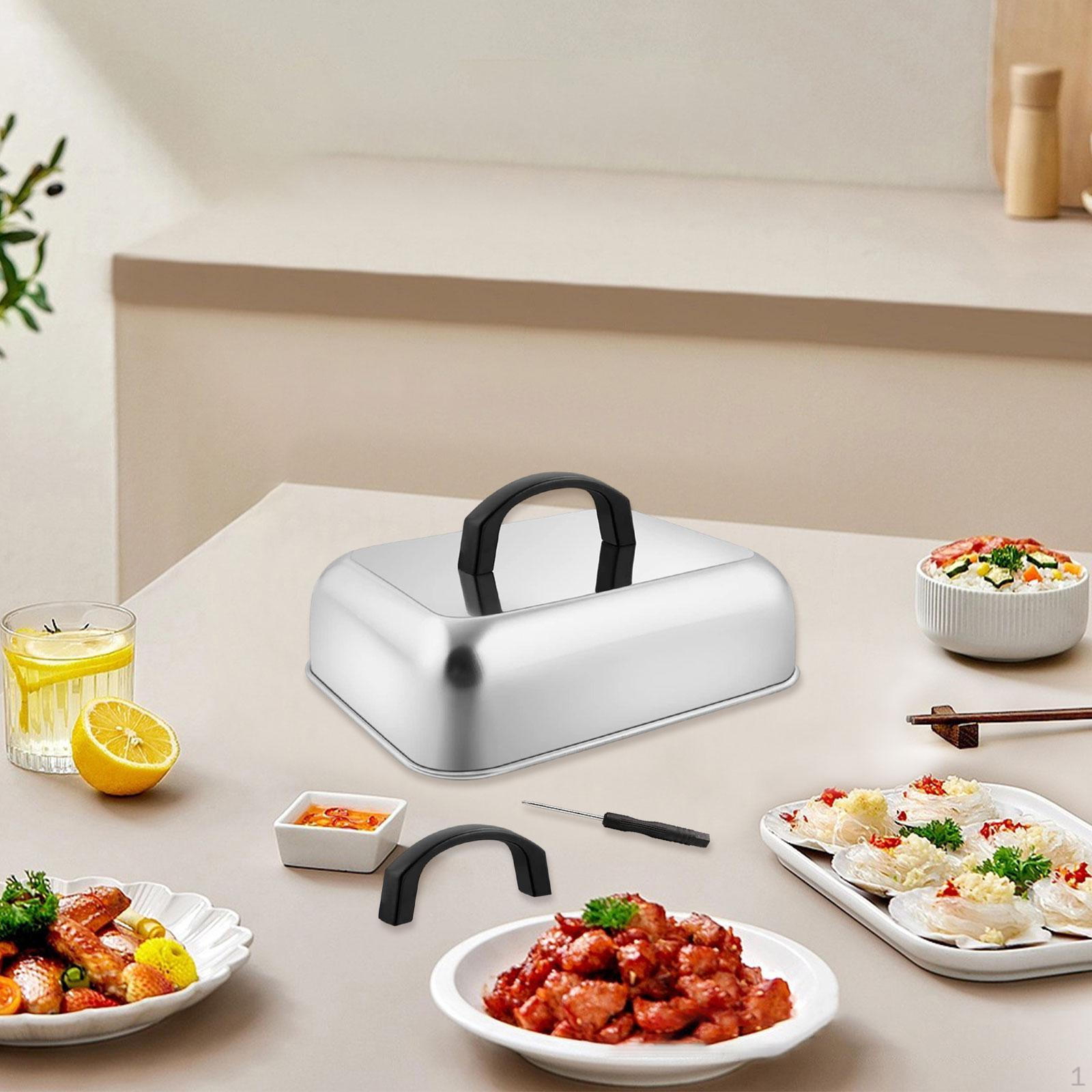 

Крышка для полива, разработанная для сковород-гриль, купол для плавления сыра, идеально подходит для гриля S