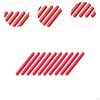 10Pcs Melt Glue Sticks Sticky Strips for Jewelry DIY Crafting