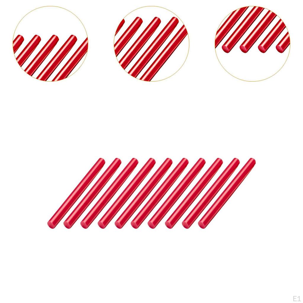 10Pcs Melt Glue Sticks Sticky Strips for Jewelry DIY Crafting